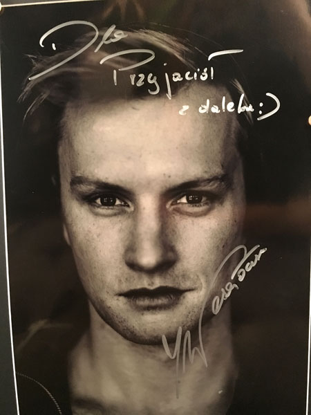 Kuba Wesołowski na zdjęciu Kuba Wesołowski