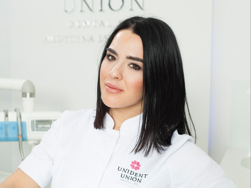 Monika Olejniczak na zdjęciu Monika Olejniczak