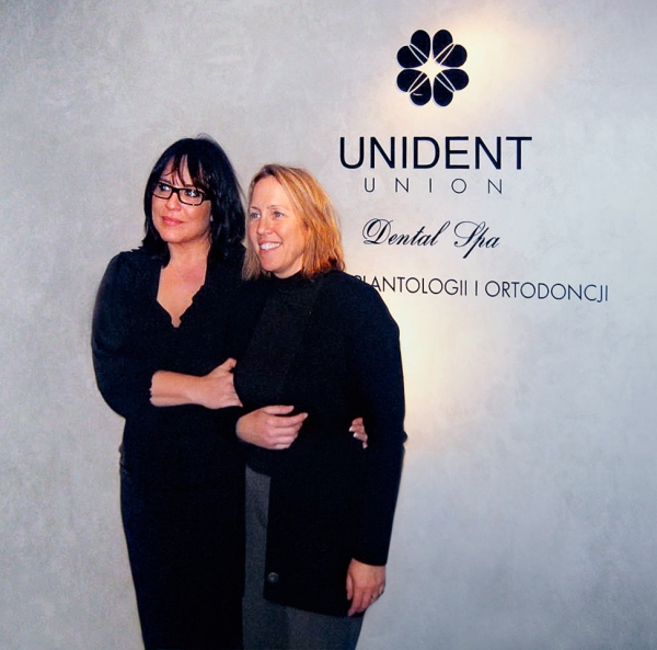 Iwona Gnach-Olejniczak i Maggie Anderson