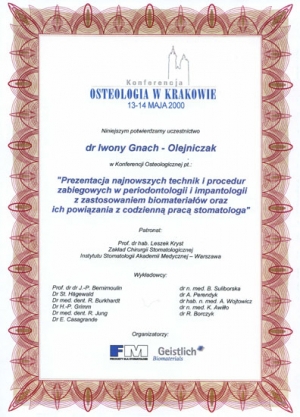 KONFERENCJA. Osteologia w Krakowie