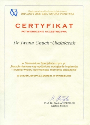IMPLANTY 2006: IDEA-SZTUKA-PRAKTYKA