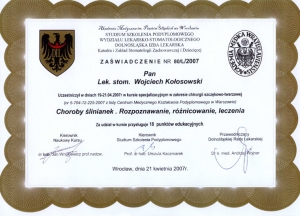 Choroby ślinianek. Rozpoznawanie, różnicowanie, leczenia