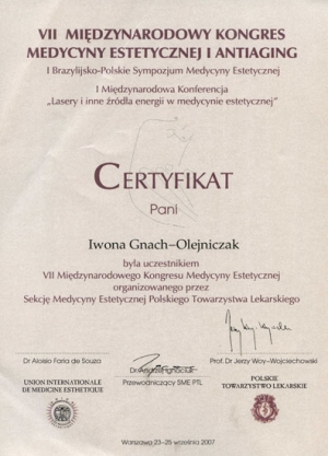 VII Międzynarodowy Kongres Medycyny Estetycznej