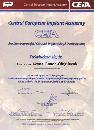 IV SYMPOZJUM CEIA