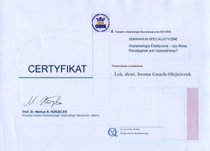 EDI-OSIS CERTYFIKAT