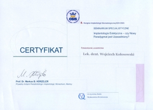 EDI-OSIS CERTYFIKAT