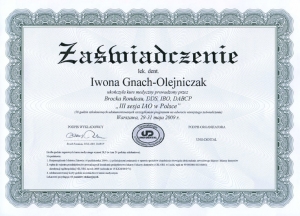 III SESJA IAO W POLSCE