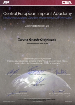 V SYMPOZJUM CEIA